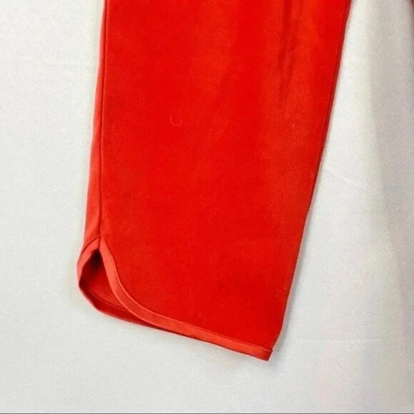Zara TRF Rust Orange High Rise Elastic Waist Paperbag Pants XS - Picture 5 of 5